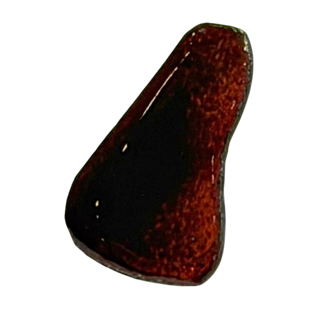 Tobacco Droplet Earrings