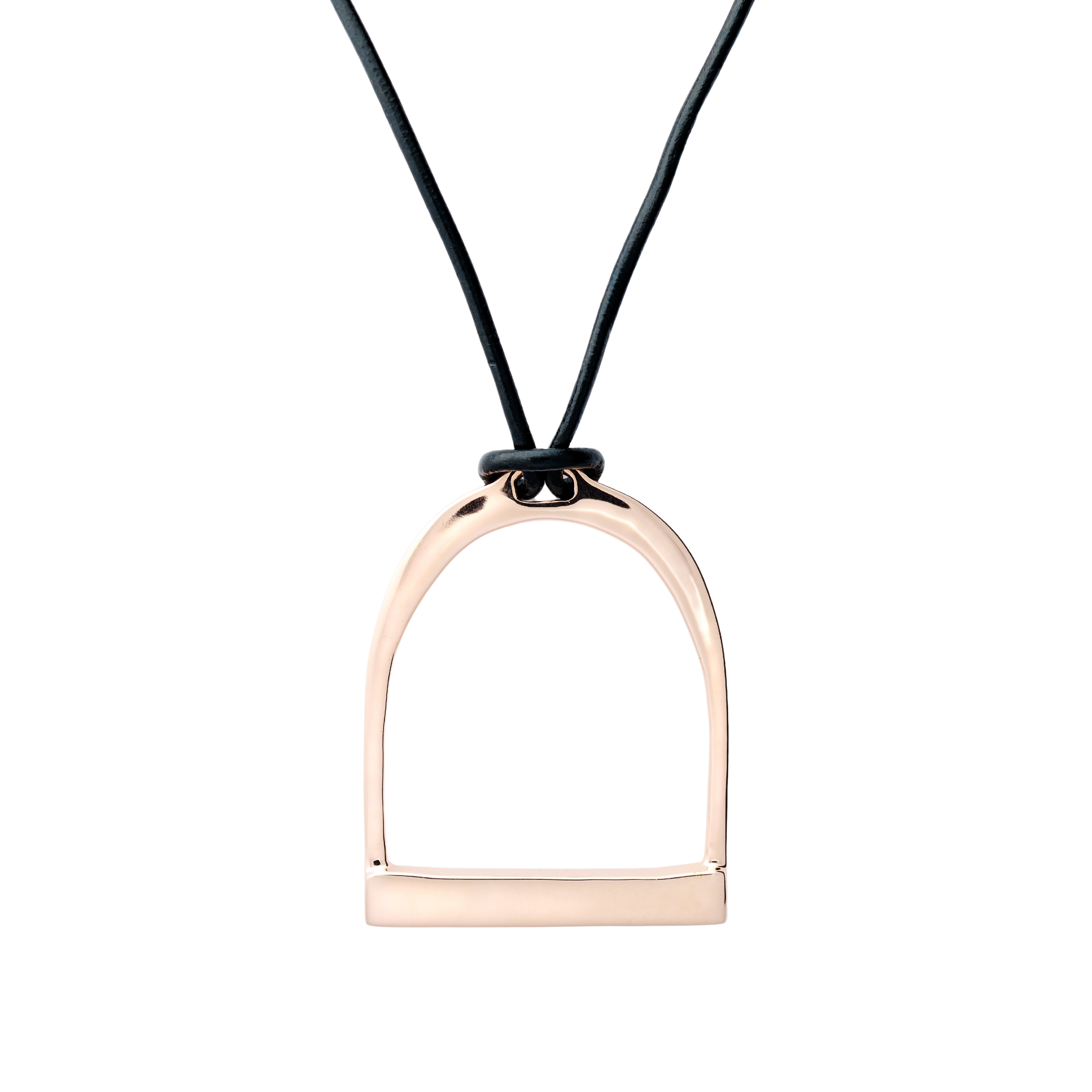 Large Stirrup Pendant