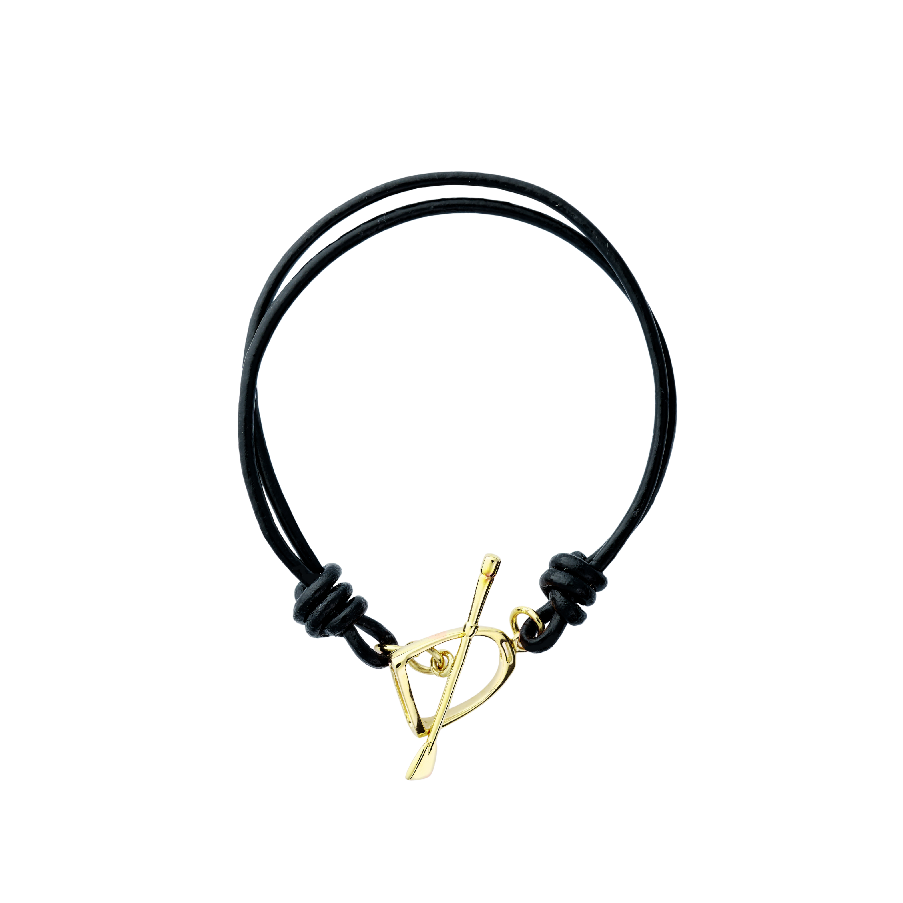 Leather Toggle Bracelet
