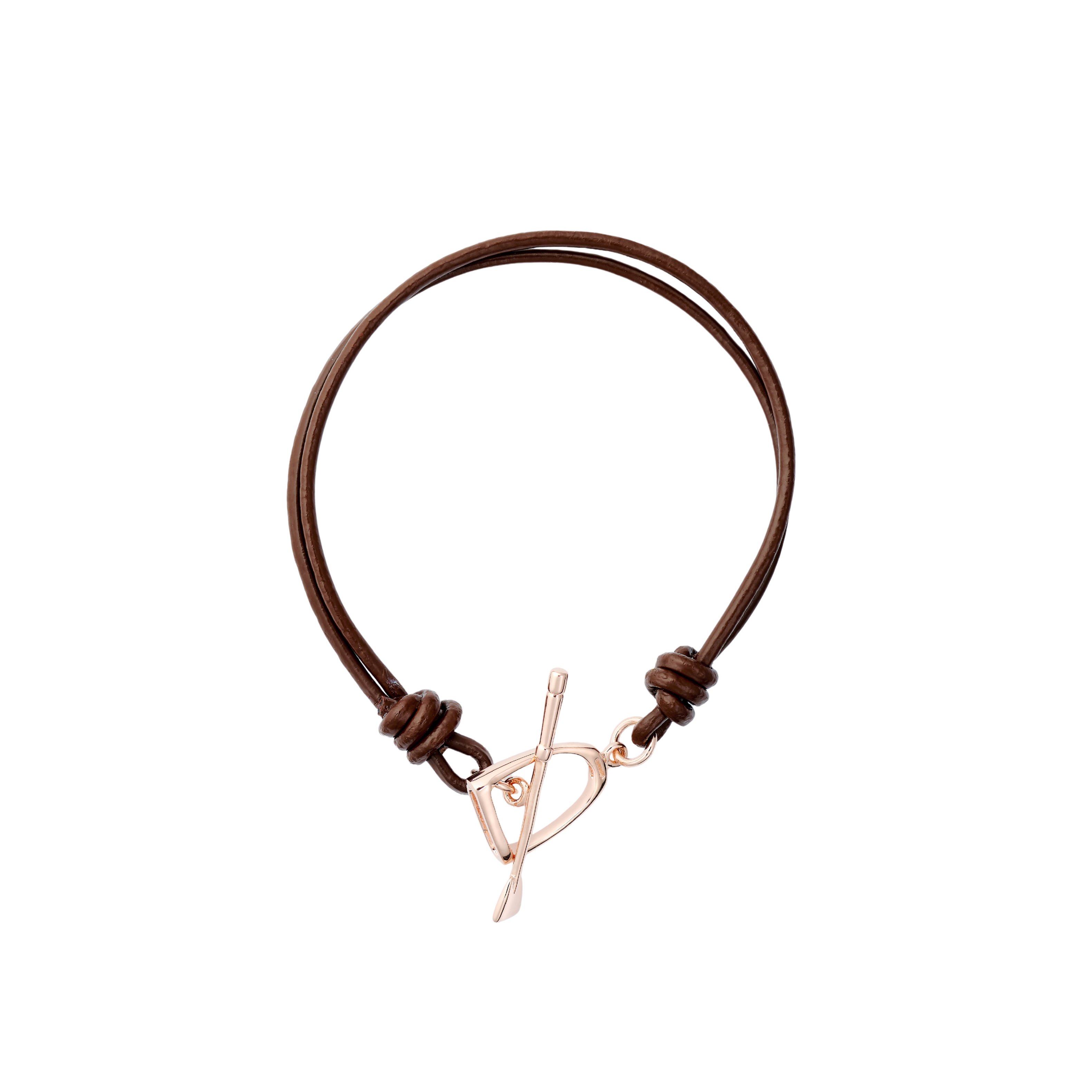 Leather Toggle Bracelet