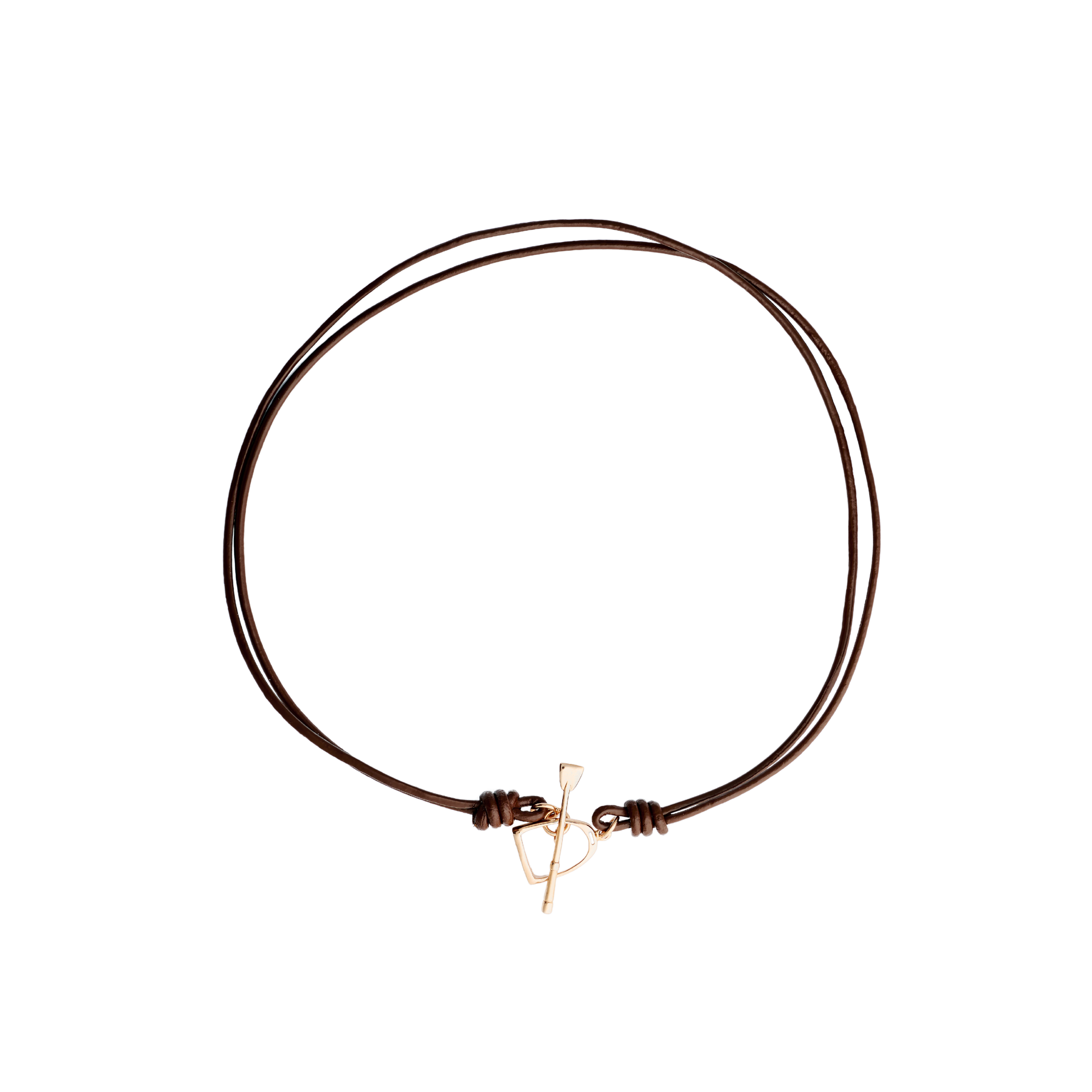 Leather Toggle Necklace