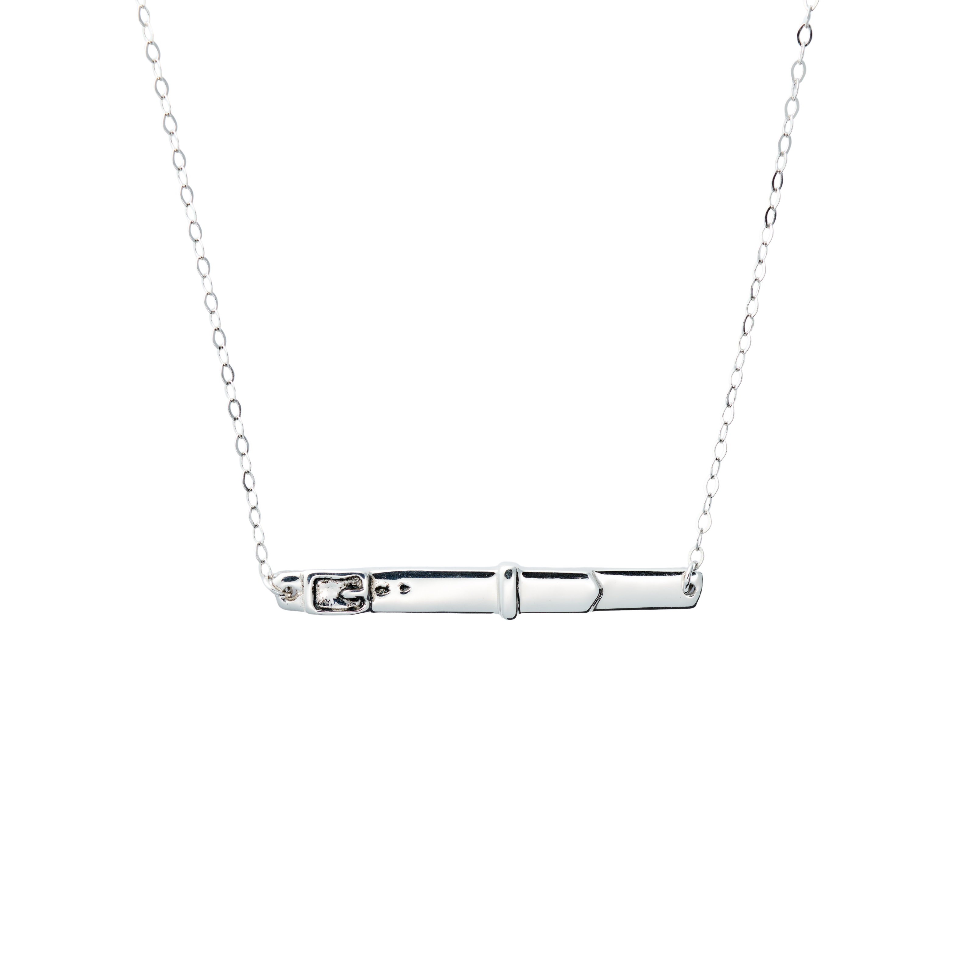 Single Leather Strap Pendant