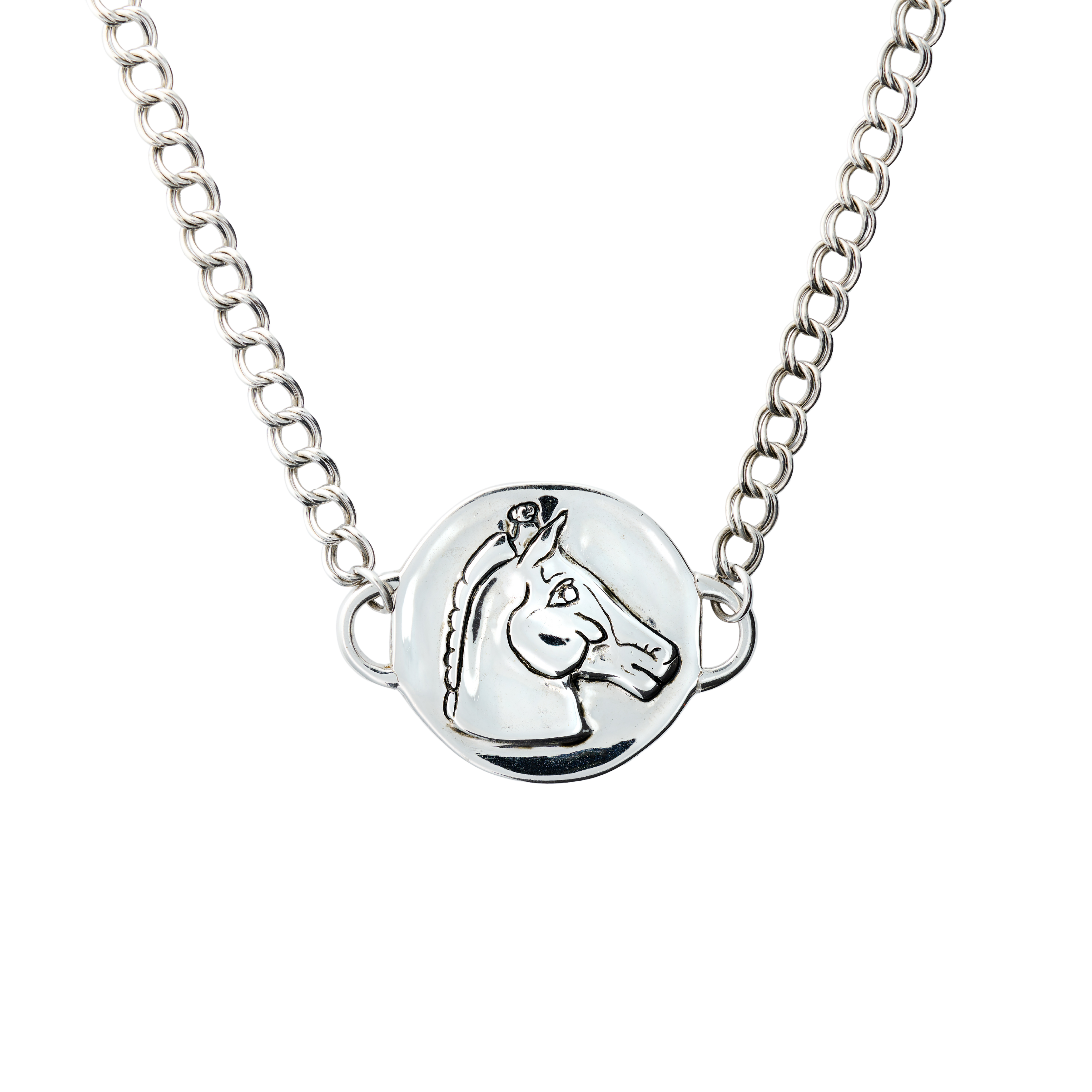Greek Horse Pendant