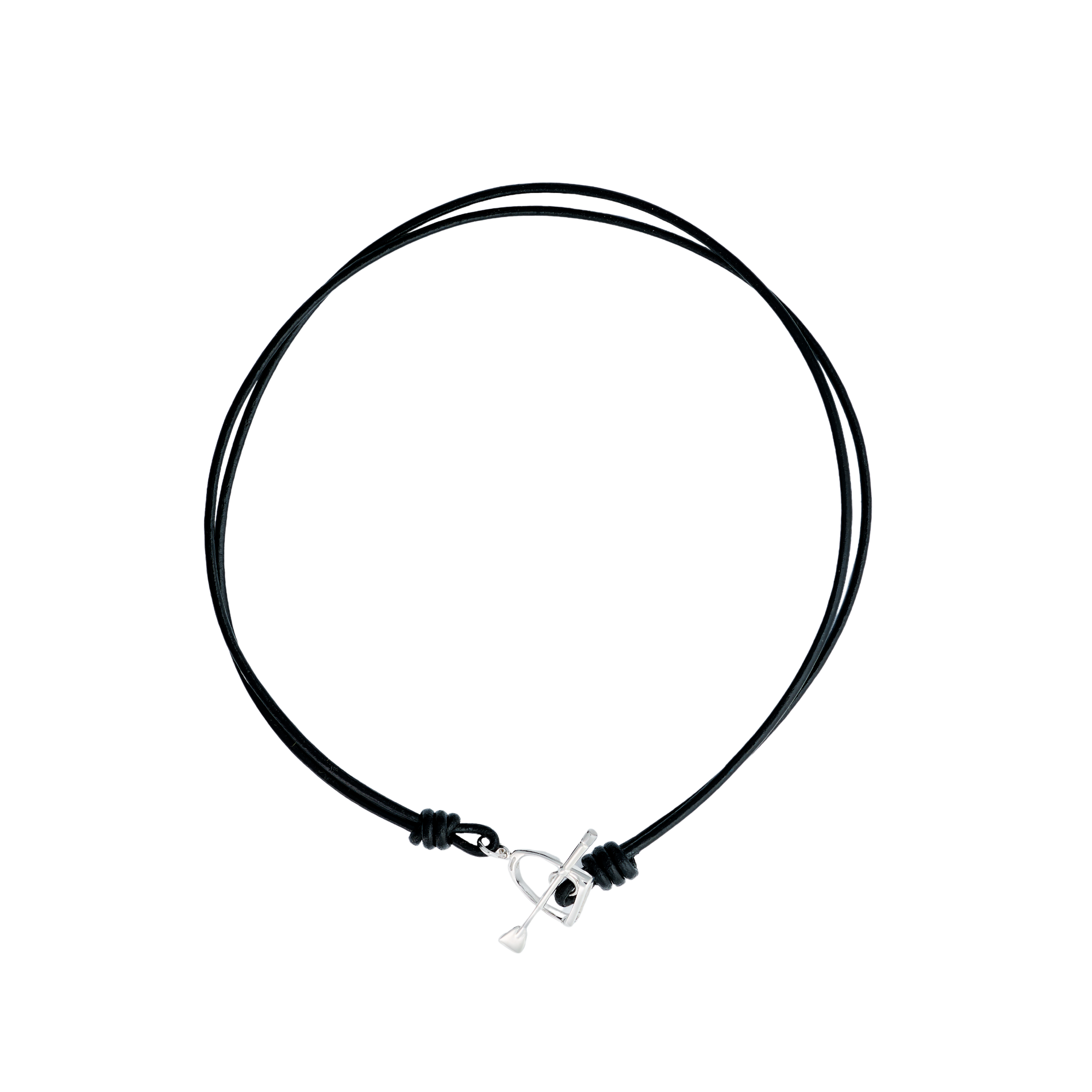 Leather Toggle Necklace