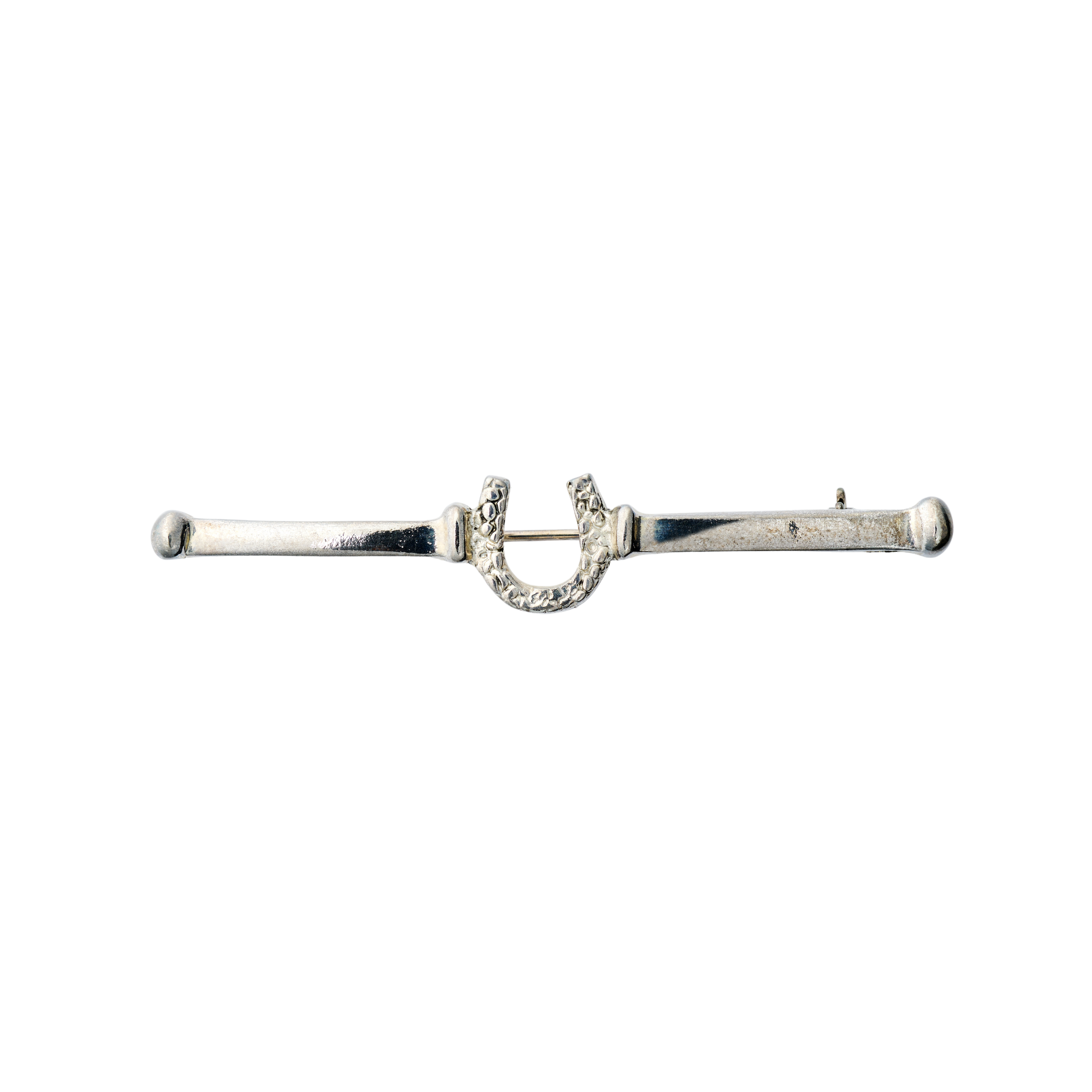 Rock Horseshoe Bar Pin