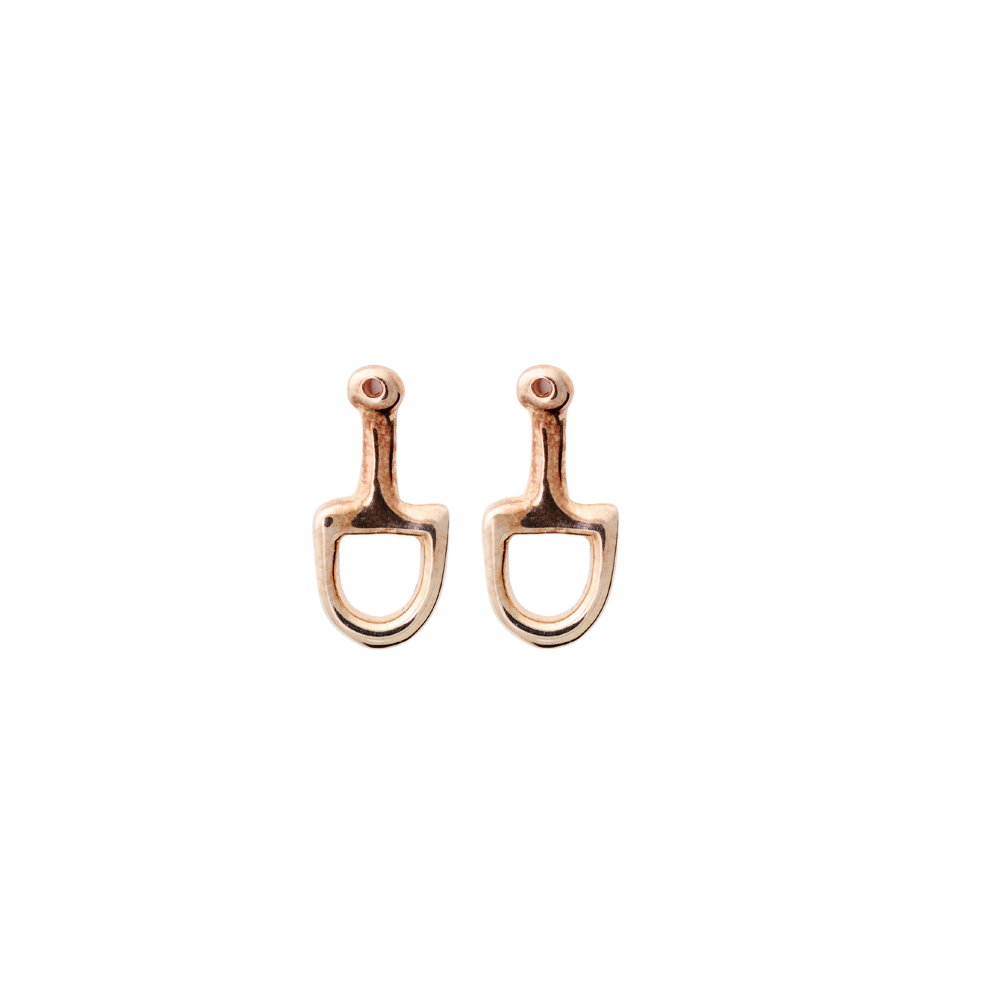 Rose Gold Bit Earring