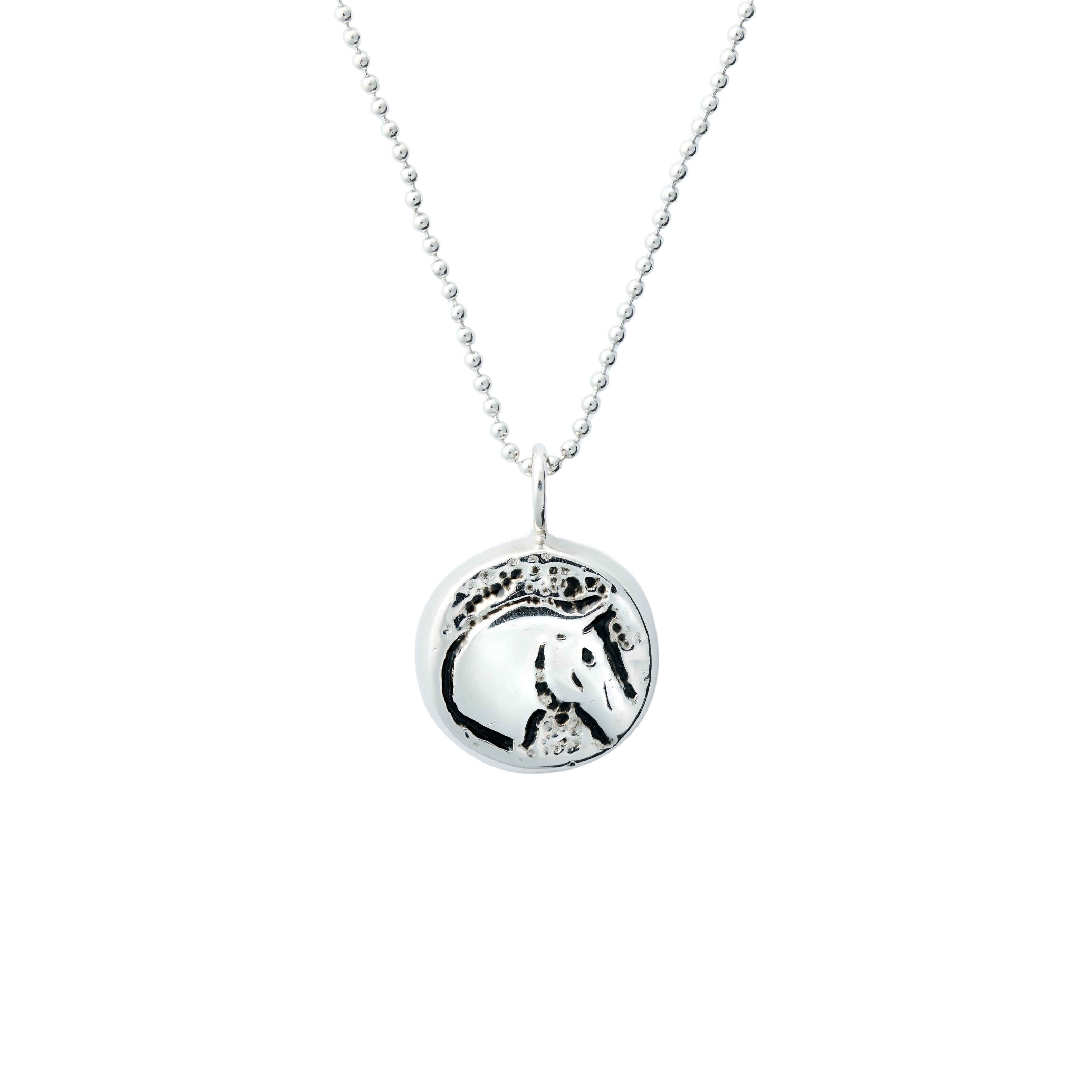 Small Horse Head Pendant